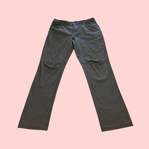 Eddie Bauer Men's Switch Five-Pocket Slim Pant, Dark Smoke, Size 36x32